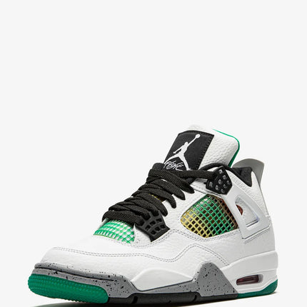 Men's Nike Air Jordan 4 Retro PRM Rasta - Lucid Green Shoes