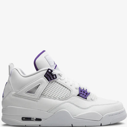 Men's Nike Air Jordan 4 Metallic Pack Purple Shoes