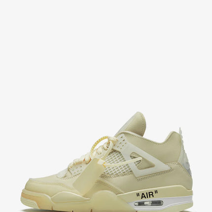 Men's OFF-WHITE x Air Jordan 4 Retro Sail Shoes