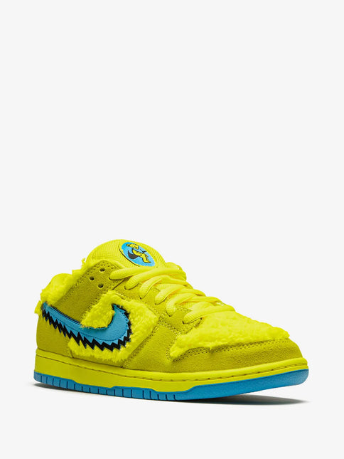 Men's Nike x Grateful Dead SB Dunk Low Yellow Bear Shoes