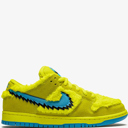 Men's Nike x Grateful Dead SB Dunk Low Yellow Bear Shoes