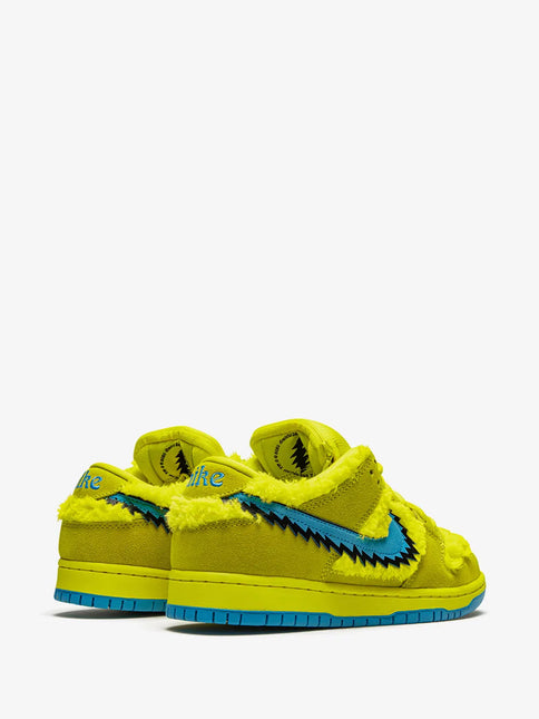 Men's Nike x Grateful Dead SB Dunk Low Yellow Bear Shoes