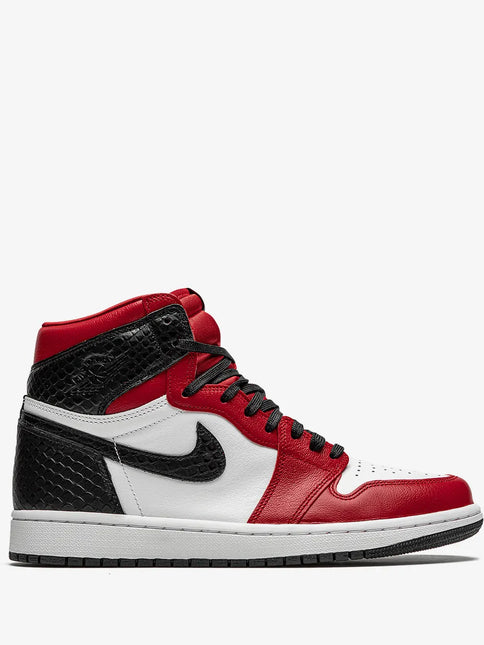 Men's Nike Air Jordan 1 Retro High OG Satin Snake Shoes