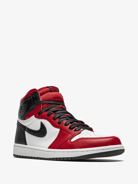 Men's Nike Air Jordan 1 Retro High OG Satin Snake Shoes