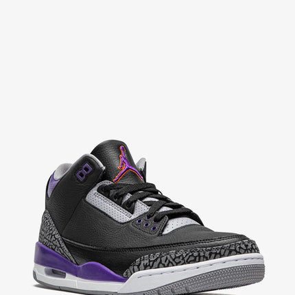 Men's Nike Air Jordan 3 Court Purple Shoes