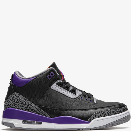 Men's Nike Air Jordan 3 Court Purple Shoes