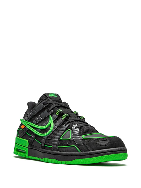 Men's Off-White x Nike Air Rubber Dunk Green Strike Shoes