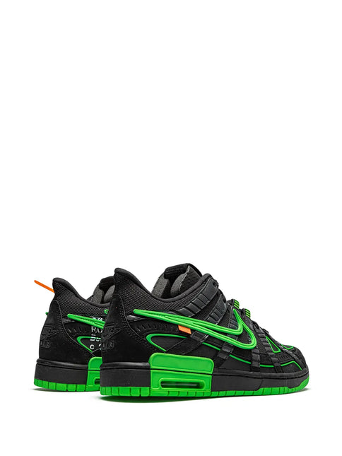 Men's Off-White x Nike Air Rubber Dunk Green Strike Shoes