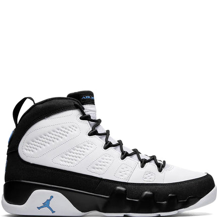 Men's Nike Air Jordan 9 White Black Shoes
