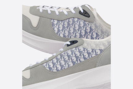 Men's Dior B25 Runner Gray Suede Dior Sneakers