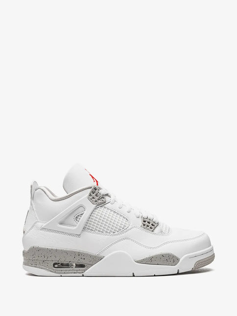 Men's Nike Air Jordan 4 Retro White Oreo Shoes
