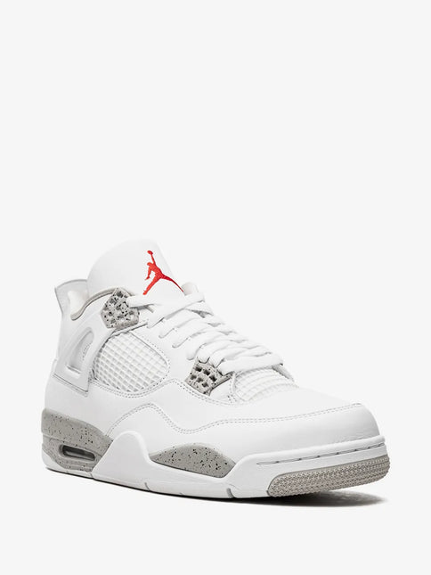 Men's Nike Air Jordan 4 Retro White Oreo Shoes