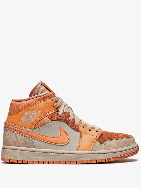 Men's Nike Air Jordan 1  Mid Apricot Shoes