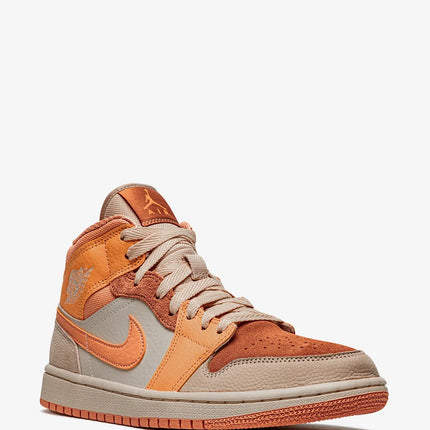 Men's Nike Air Jordan 1  Mid Apricot Shoes