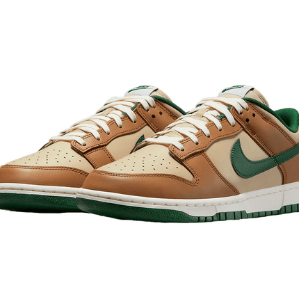 Men's Dunk Low Tan Green Shoes