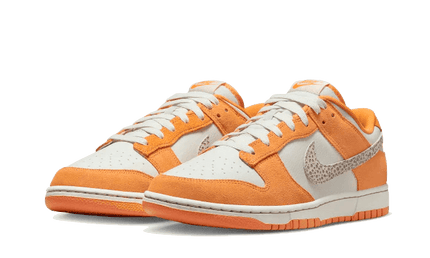 Men's Dunk Low Safari Swoosh Kumquat Shoes