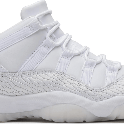 Men's Air Jordan 11 Low Retro GS Frost White Shoes