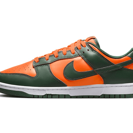 Men's Dunk Low Miami Hurricanes Shoes