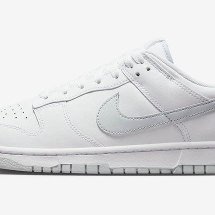 Men's Dunk Low White Pure Platinum Shoes
