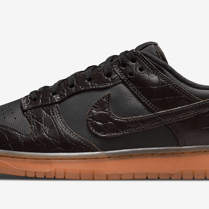 Men's SB Dunk Low Velvet Brown And Black Shoes