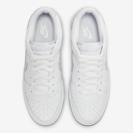 Men's Dunk Low White Pure Platinum Shoes