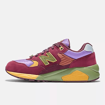Men's New Balance 580 x Stray Rats Burgundy Shoes