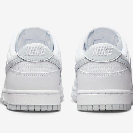 Men's Dunk Low White Pure Platinum Shoes