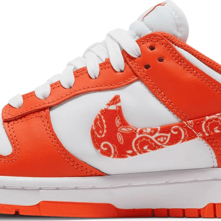 Men's SB Dunk Low Orange Paisley Shoes