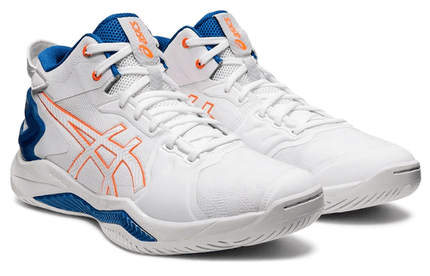Men's Asics Gel Burst 26 White Shocking Orange Shoes