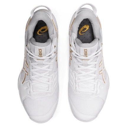 Men's Asics Gel Burst 26 White Gold Shoes