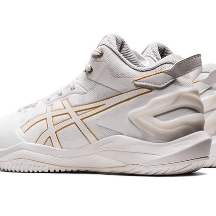 Men's Asics Gel Burst 26 White Gold Shoes