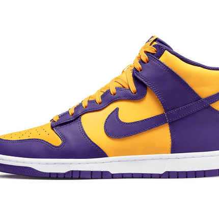 Men's Dunk High Retro Lakers Shoes