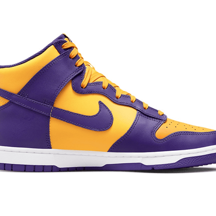 Men's Dunk High Retro Lakers Shoes