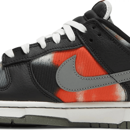 Men's SB Dunk Low Graffiti Pack Black Red Shoes