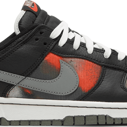 Men's SB Dunk Low Graffiti Pack Black Red Shoes