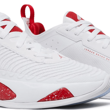 Men's Jordan Luka 1 White Fire Red Shoes