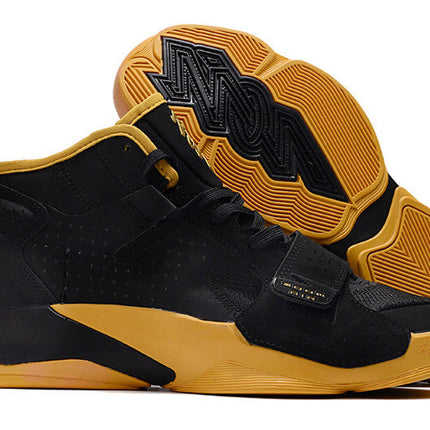 Men's Air Jordan Zion 2 Black Yellow Shoes