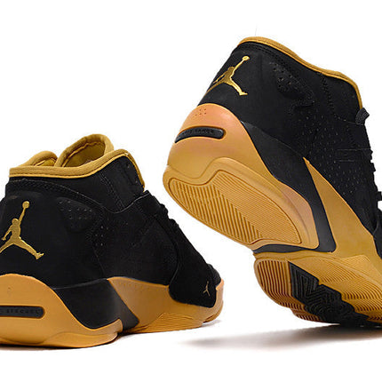 Men's Air Jordan Zion 2 Black Yellow Shoes