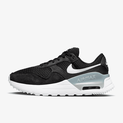 Women's Air Max SYSTM Black Wolf Grey White Shoes