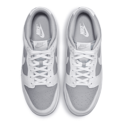 Men's Dunk Low Grey White Shoes
