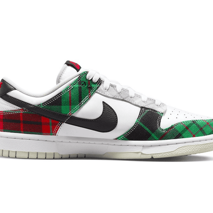Men's Dunk Low Plaid Shoes