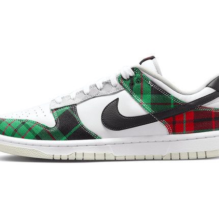 Men's Dunk Low Plaid Shoes