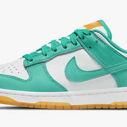 Men's SB Dunk Low Turquoise And Orange Shoes