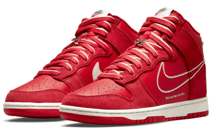 Men's Dunk High SE First Use Pack University Red Shoes