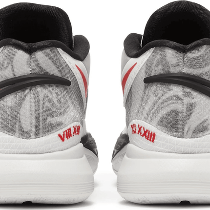 Men's Kyrie 8 White University Red Shoes