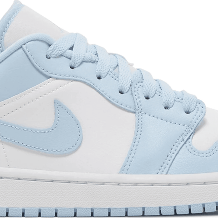 Men's Air Jordan 1 Low Ice Blue Shoes