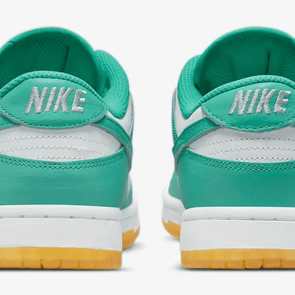Men's SB Dunk Low Turquoise And Orange Shoes