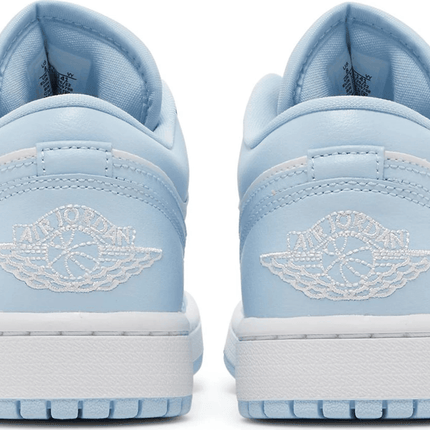 Men's Air Jordan 1 Low Ice Blue Shoes
