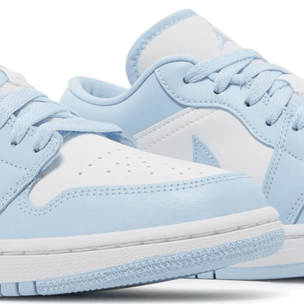 Men's Air Jordan 1 Low Ice Blue Shoes