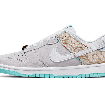 Men's SB Dunk Low Barber Shop Grey Shoes